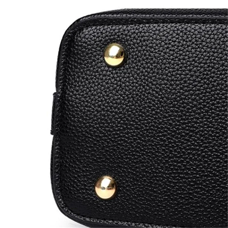 Women Leather Bucket Bag, Stylish Top Handle, Comfortable Shoulder Strap, Fashion-Forward Design Handbag Shoulder Crossbody Bags