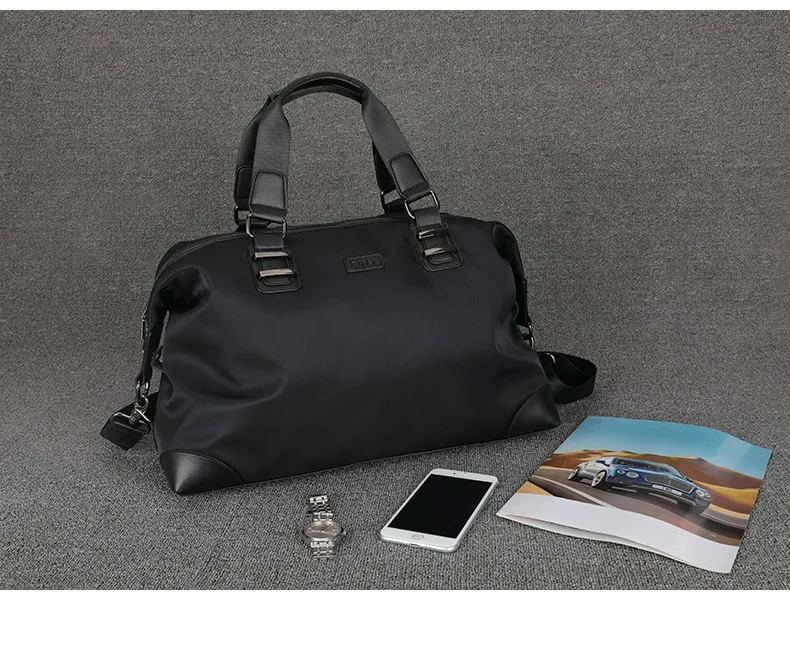 Gym Bag Men Hand-Held Luggage Bag Short Distance Large Capacity Travel Luggage Bag Business Trip Lightweight Travel Bag Leisure