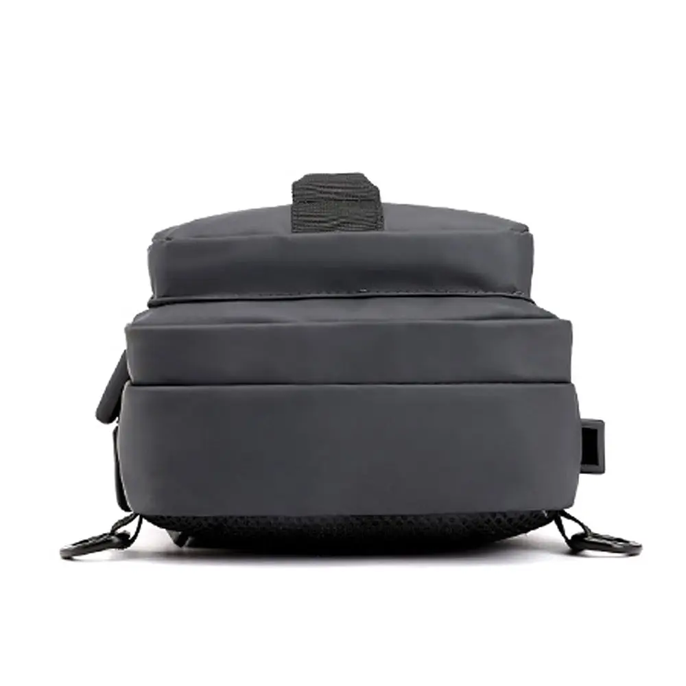 Men's Sling Crossbody Bag Anti-theft Chest Shoulder Messenger Backpack USB Port