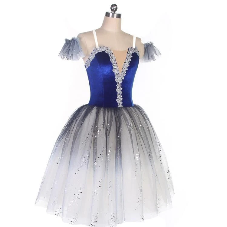 Child Long Ballet Dress Performance Clothing Girls Women Ballet Tutu Skirt Gymnastic Leotard Professional Belly Dance Costume