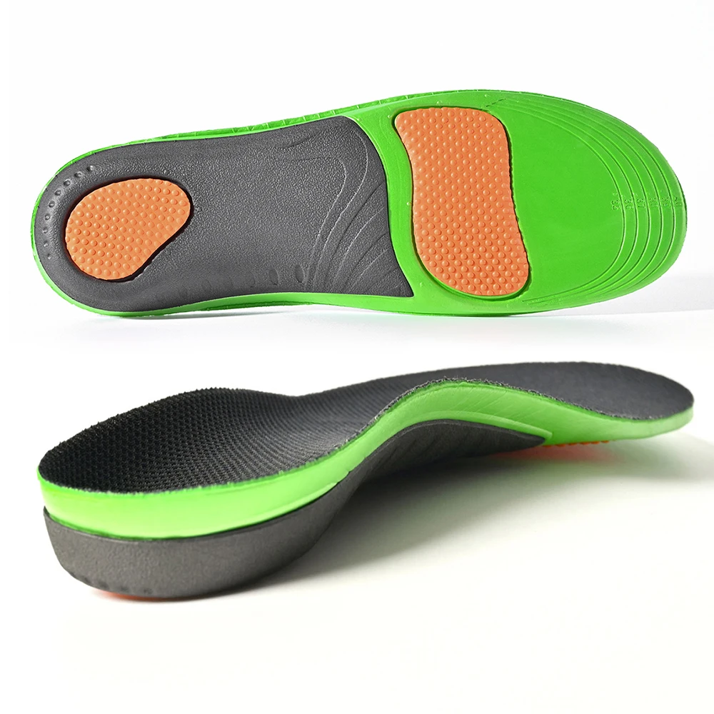 Arch Support Insoles Sports Shock Absorption Elastic Wear Resistant Orthopedic Flatfoot Insoles Feet Foot Pad