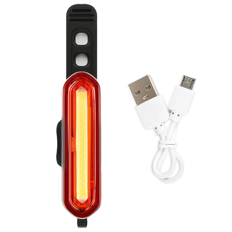 Cycling Tail Light Outdoor Highlight USB Charging Mountain Led Warning Bike Lights Tail Lamp Rear Light Bicycle Accessories