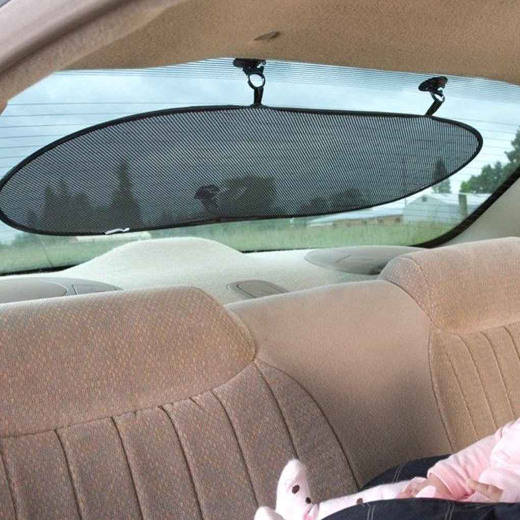 Auto Rear Sun Shade Vehicle Shield Visor Protection Back Car Window Shade Mesh Sunshade Screen Heat Insulation UV Protection