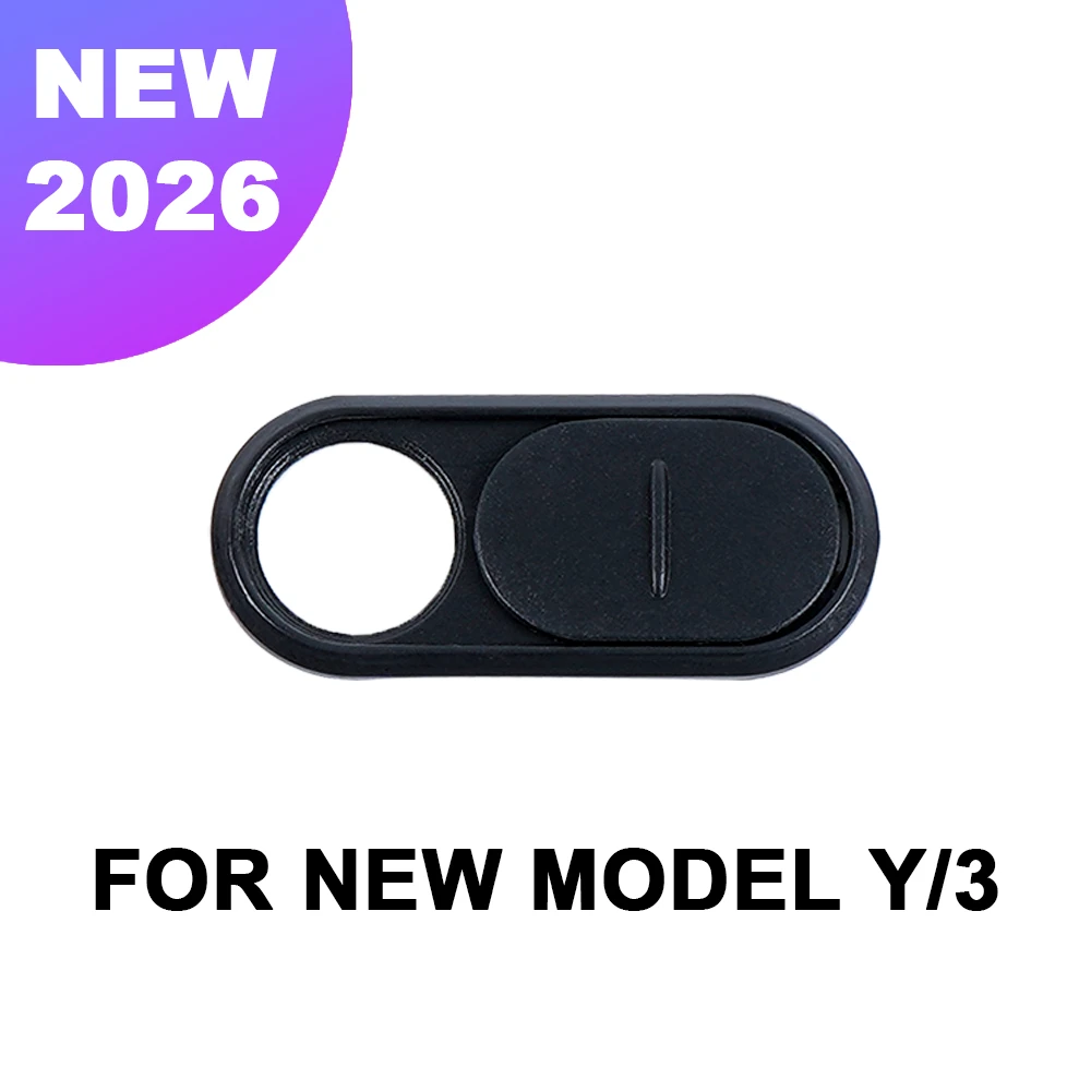 TESY Car Camera Cover For Tesla Model Y 3 Cybertruck All Webcam Slide Blocker Privacy Protector Compatible with PC Laptop