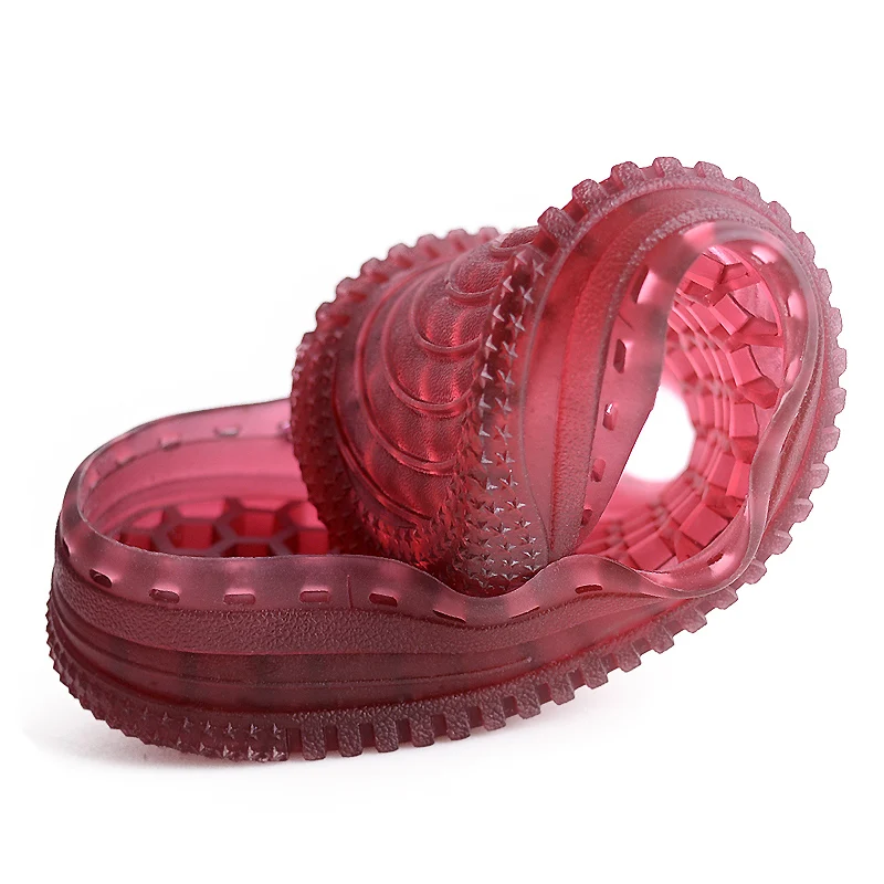 1 Pair Soft Rubber Soles Hand-woven Hook Line Soles Anti-slip Shoe Patch Durable Repair Replacement For Boot Shoes