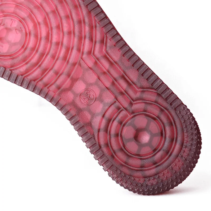 1 Pair Soft Rubber Soles Hand-woven Hook Line Soles Anti-slip Shoe Patch Durable Repair Replacement For Boot Shoes