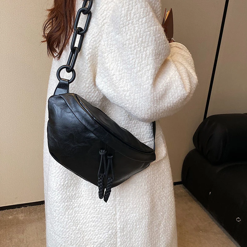 Designer Crossbody Chest Bags Top grade soft Leather Women Waist Bag Fashion Fanny Pack Phone Packs Luxury ladies Shoulder Bags