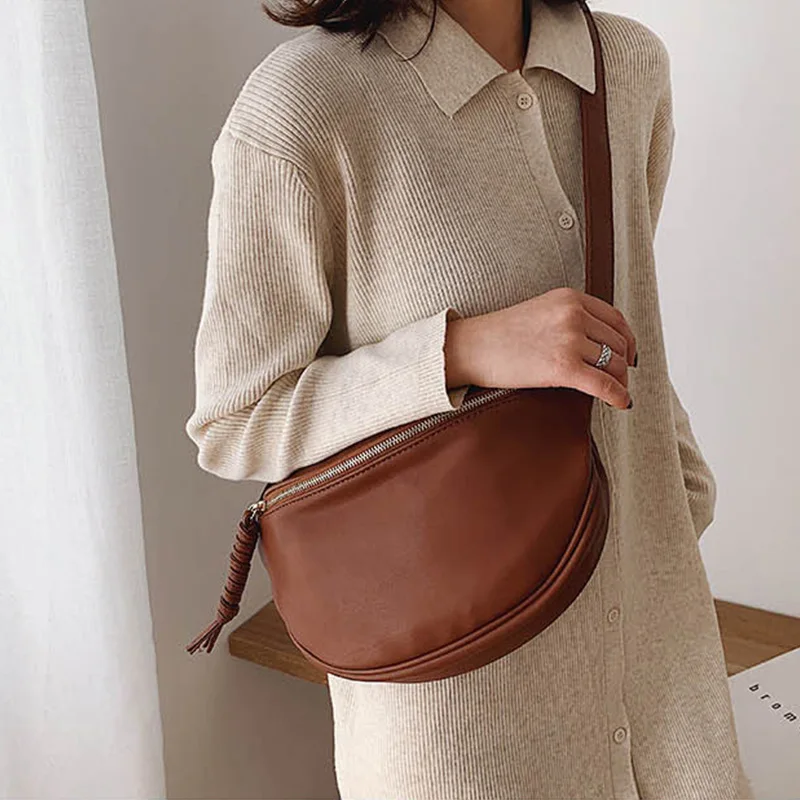 Designer Crossbody Chest Bags Top grade soft Leather Women Waist Bag Fashion Fanny Pack Phone Packs Luxury ladies Shoulder Bags