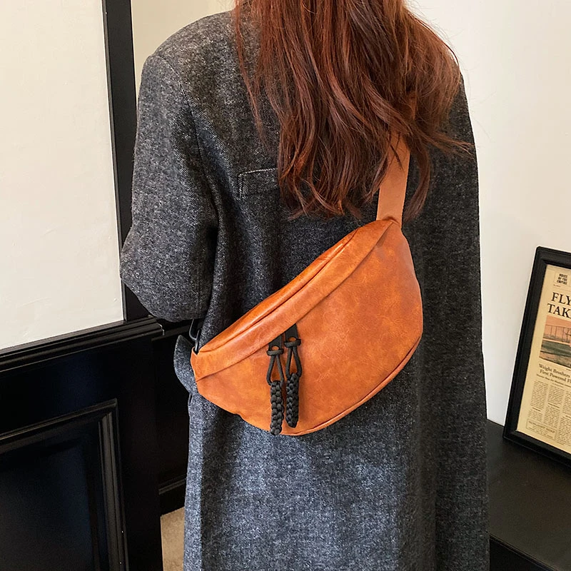 Designer Crossbody Chest Bags Top grade soft Leather Women Waist Bag Fashion Fanny Pack Phone Packs Luxury ladies Shoulder Bags