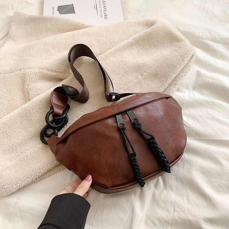 Designer Crossbody Chest Bags Top grade soft Leather Women Waist Bag Fashion Fanny Pack Phone Packs Luxury ladies Shoulder Bags