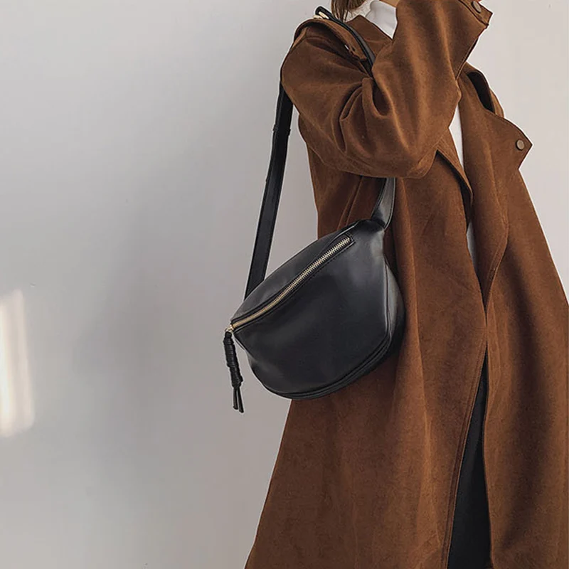 Designer Crossbody Chest Bags Top grade soft Leather Women Waist Bag Fashion Fanny Pack Phone Packs Luxury ladies Shoulder Bags