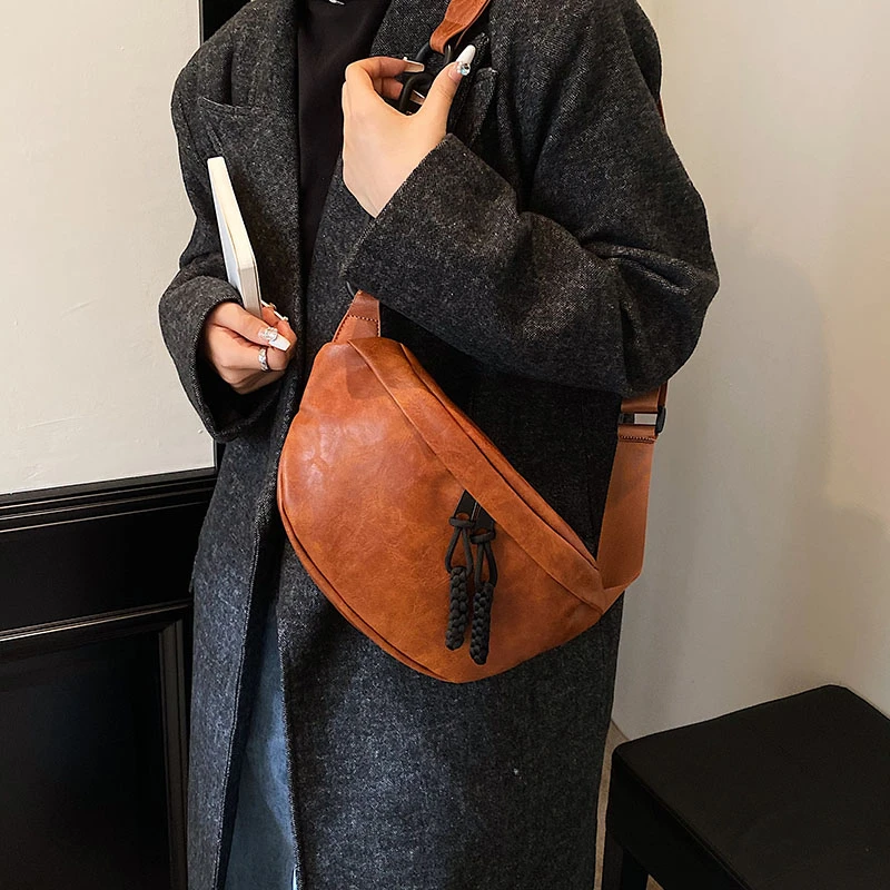 Designer Crossbody Chest Bags Top grade soft Leather Women Waist Bag Fashion Fanny Pack Phone Packs Luxury ladies Shoulder Bags