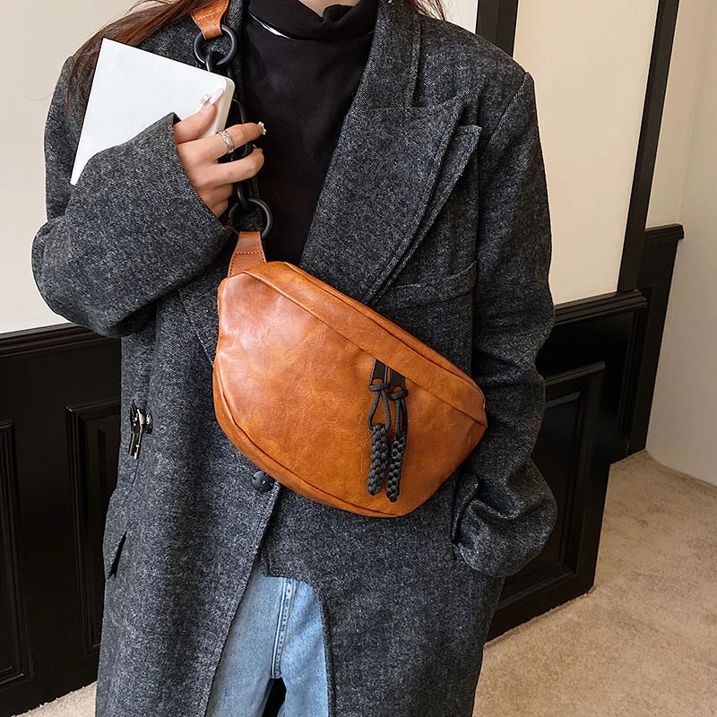 Designer Crossbody Chest Bags Top grade soft Leather Women Waist Bag Fashion Fanny Pack Phone Packs Luxury ladies Shoulder Bags