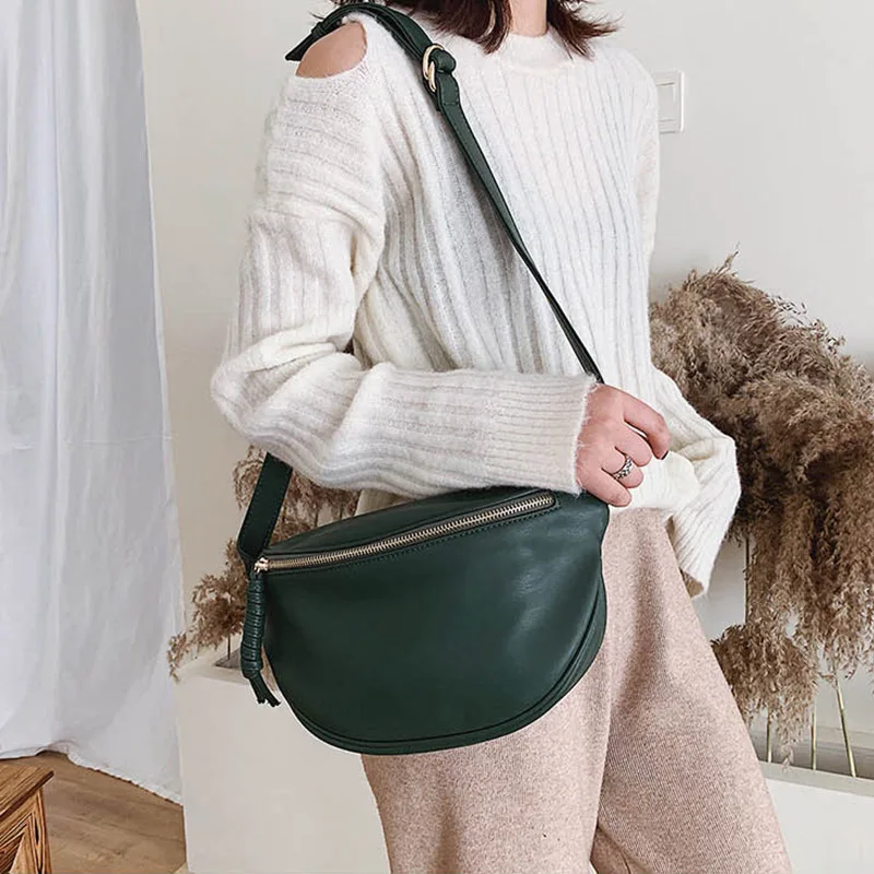 Designer Crossbody Chest Bags Top grade soft Leather Women Waist Bag Fashion Fanny Pack Phone Packs Luxury ladies Shoulder Bags