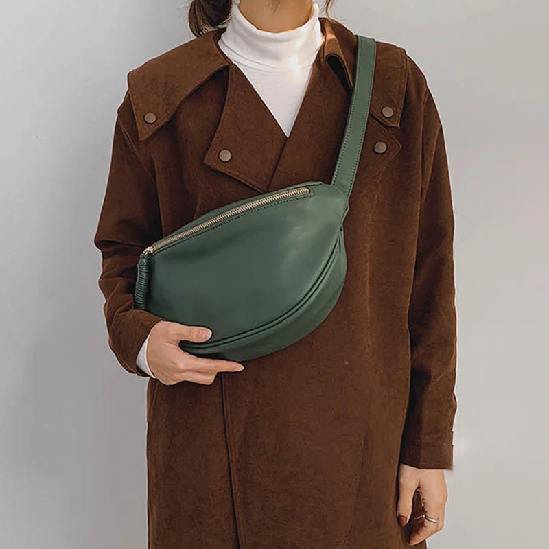 Designer Crossbody Chest Bags Top grade soft Leather Women Waist Bag Fashion Fanny Pack Phone Packs Luxury ladies Shoulder Bags