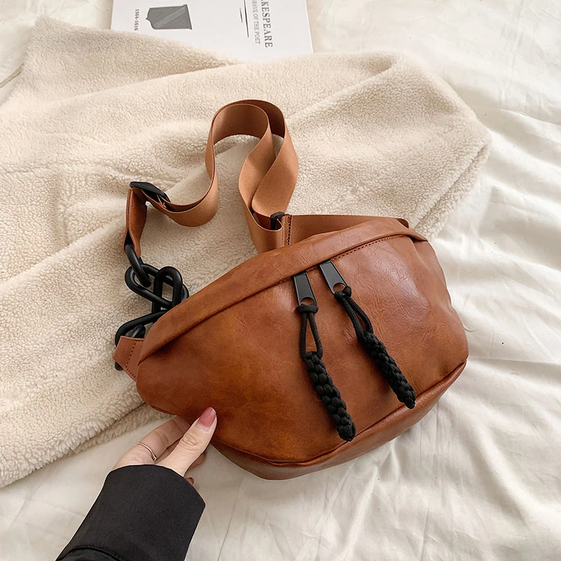 Designer Crossbody Chest Bags Top grade soft Leather Women Waist Bag Fashion Fanny Pack Phone Packs Luxury ladies Shoulder Bags