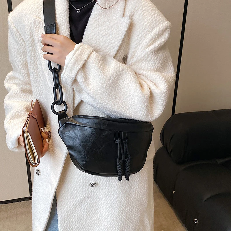 Designer Crossbody Chest Bags Top grade soft Leather Women Waist Bag Fashion Fanny Pack Phone Packs Luxury ladies Shoulder Bags