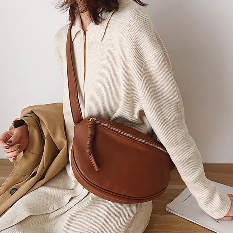 Designer Crossbody Chest Bags Top grade soft Leather Women Waist Bag Fashion Fanny Pack Phone Packs Luxury ladies Shoulder Bags