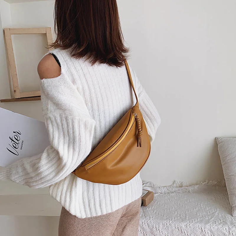 Designer Crossbody Chest Bags Top grade soft Leather Women Waist Bag Fashion Fanny Pack Phone Packs Luxury ladies Shoulder Bags