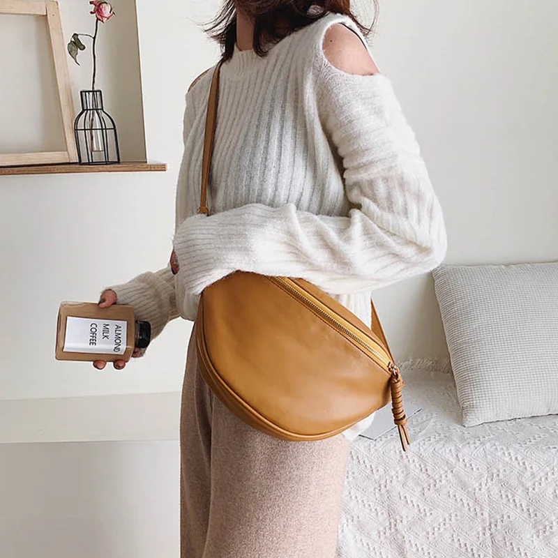Designer Crossbody Chest Bags Top grade soft Leather Women Waist Bag Fashion Fanny Pack Phone Packs Luxury ladies Shoulder Bags