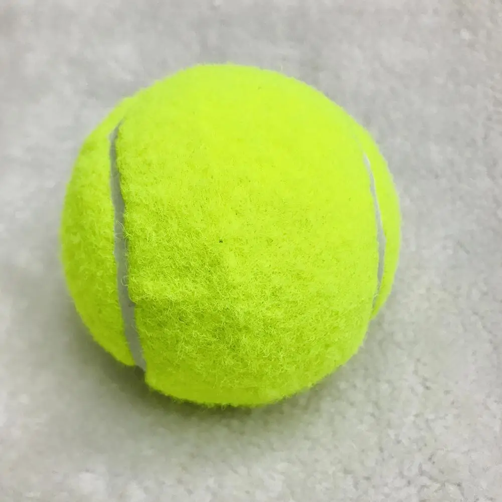 High Elasticity Training Entertainment Ball Tennis For Competition Training Exercises Elastic Fiber Rubber Outdoor Tennis Ball