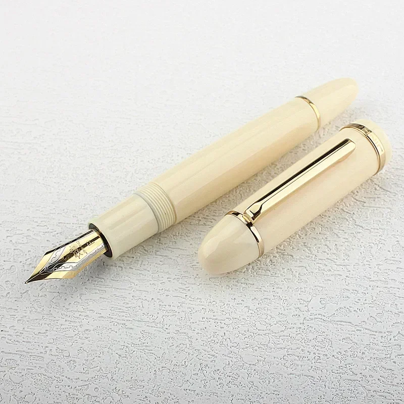 Jinhao X159 #8 Extra Fine / Fine / Medium Nib Fountain Pen, Black Acrylic Big Size Writing Pen