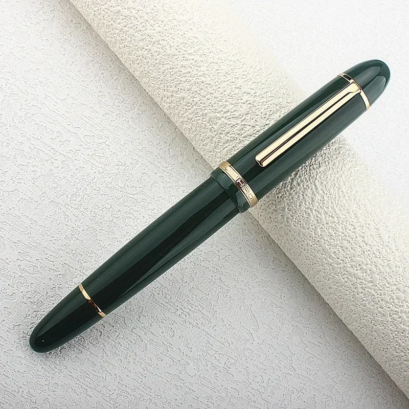 Jinhao X159 #8 Extra Fine / Fine / Medium Nib Fountain Pen, Black Acrylic Big Size Writing Pen