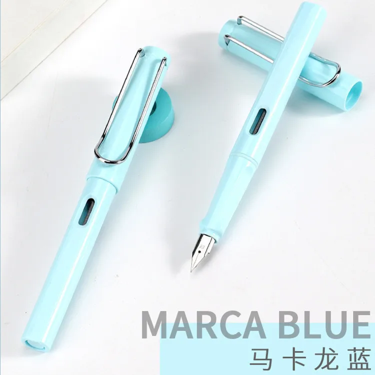 1PC 0.5mm Clear Pointed Writing Practice Pen Student Standing Pen Stationery Student Supplies Pen and Ink Student Supplies