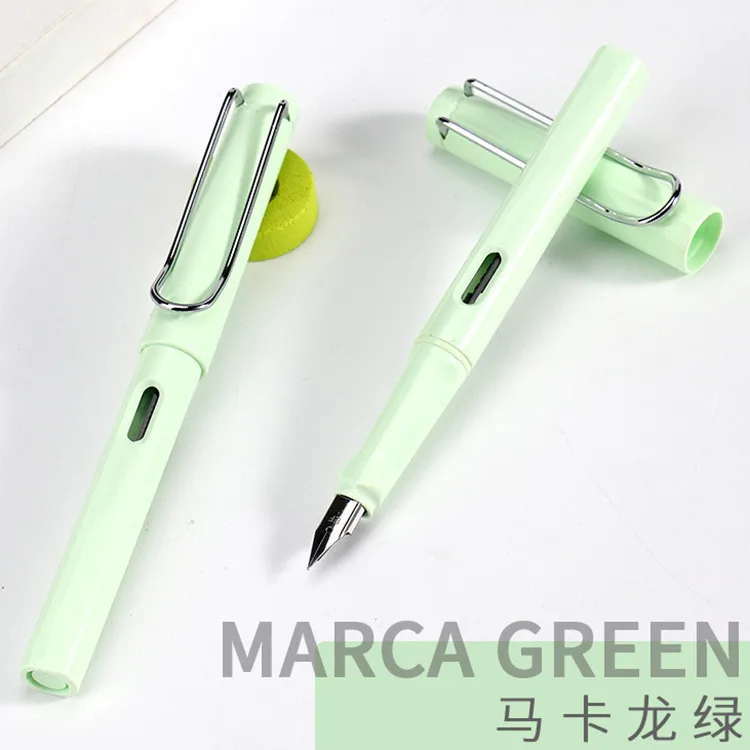 1PC 0.5mm Clear Pointed Writing Practice Pen Student Standing Pen Stationery Student Supplies Pen and Ink Student Supplies