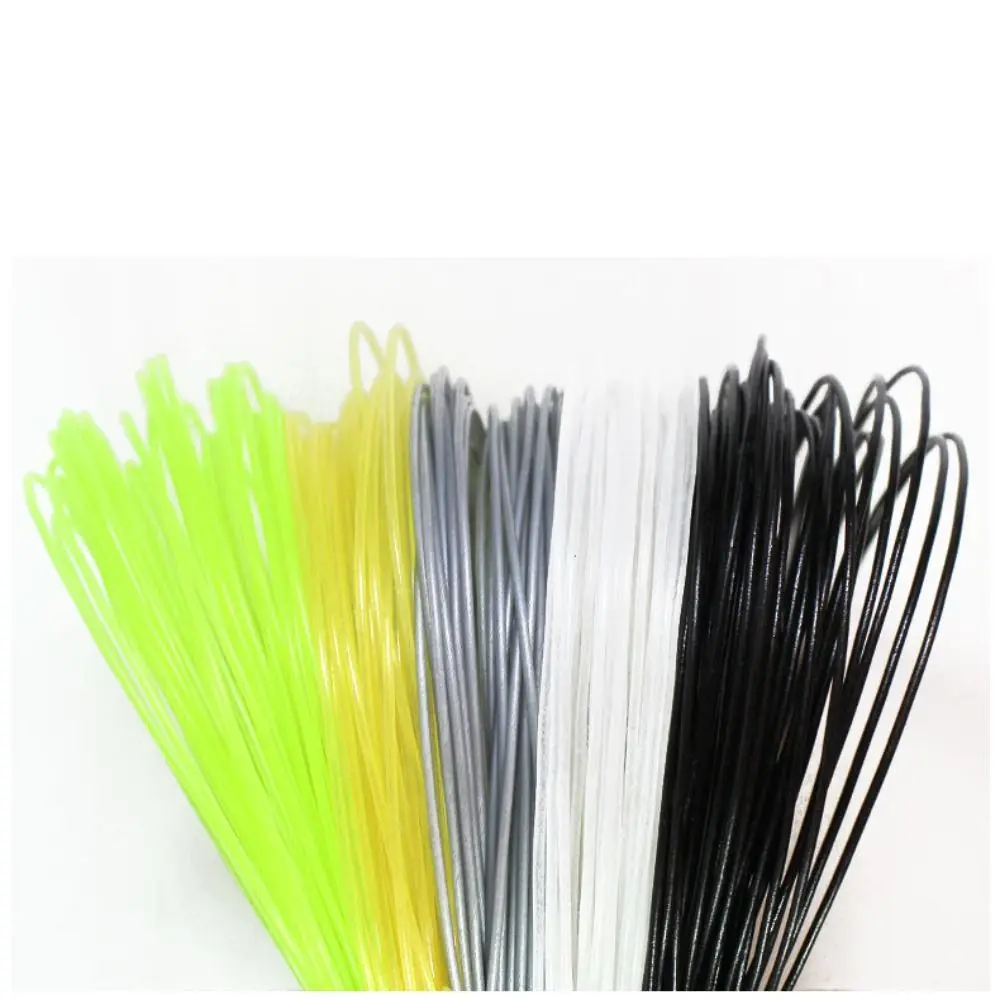 1.35mm 12M Tennis Racket String Sport Supplies Multicolor Racquet Thread Repair High Elasticity Polyester Nylon Titanium Wire