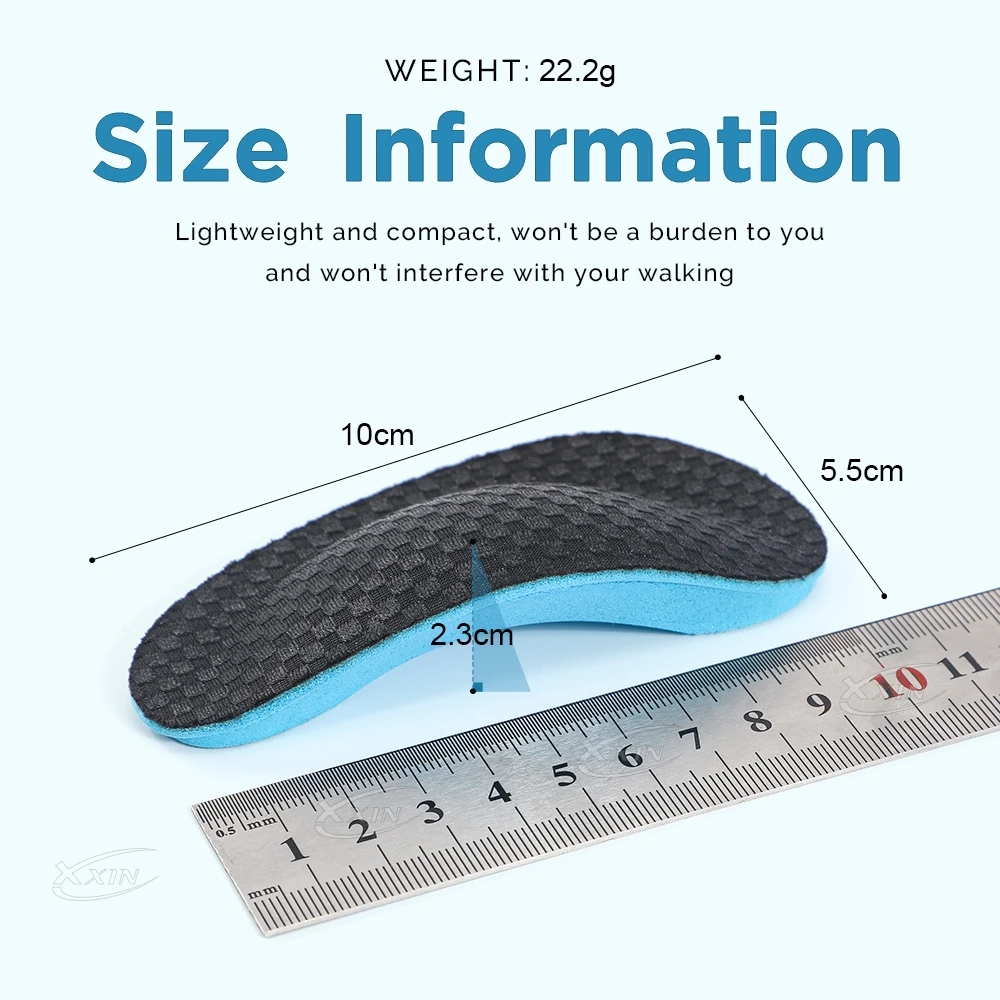 【Xxin】Arch Support Insoles Orthopaedic Insole Sponge High Elasticity Flat Foot Shoe Insoles