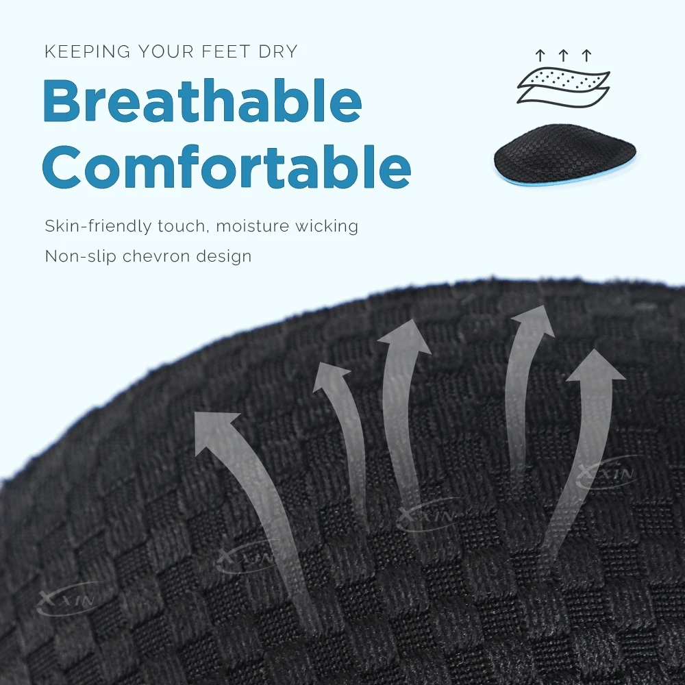 【Xxin】Arch Support Insoles Orthopaedic Insole Sponge High Elasticity Flat Foot Shoe Insoles