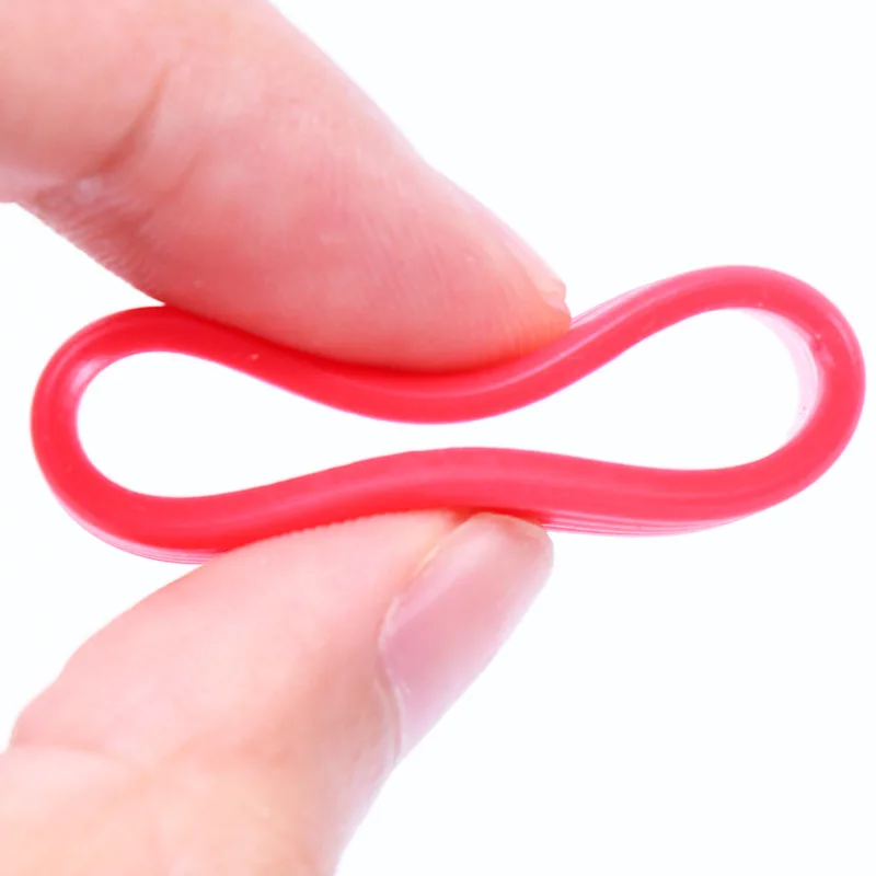 4Pcs/lot Silicone Tennis Racket Grip Ring Handle Closure Rubber Sweat-absorbing Band Fixed Stretchable Handle Tennis Accessories
