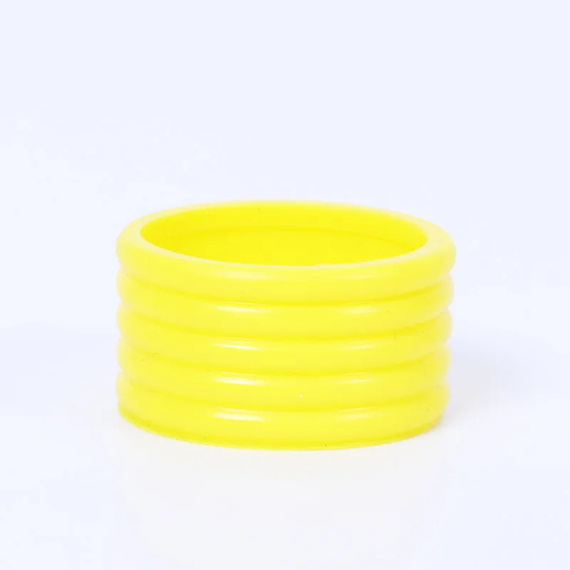 4Pcs/lot Silicone Tennis Racket Grip Ring Handle Closure Rubber Sweat-absorbing Band Fixed Stretchable Handle Tennis Accessories