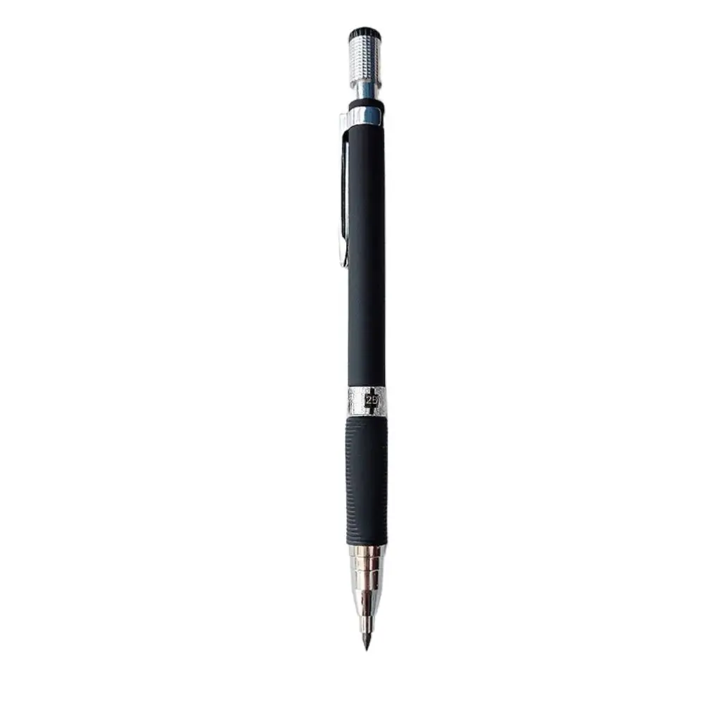 Mechanical Pencil 2.0 mm with 2B Black/Colors Lead Refill For Writing Sketching Art Drawing Painting School Automatic Pencil