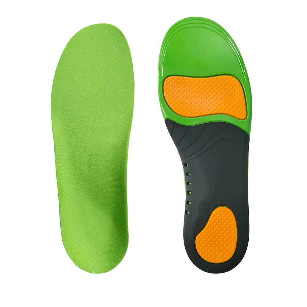 Premium Silicone Gel Insoles for Shoe Men Women Orthopedic Arch Support Sports Insoles for Flat Feet Plantar Fasciitis Shoe Sole