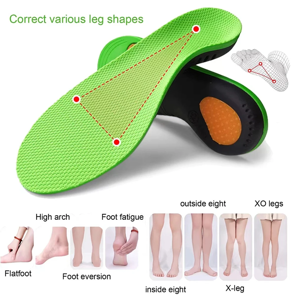 Premium Silicone Gel Insoles for Shoe Men Women Orthopedic Arch Support Sports Insoles for Flat Feet Plantar Fasciitis Shoe Sole