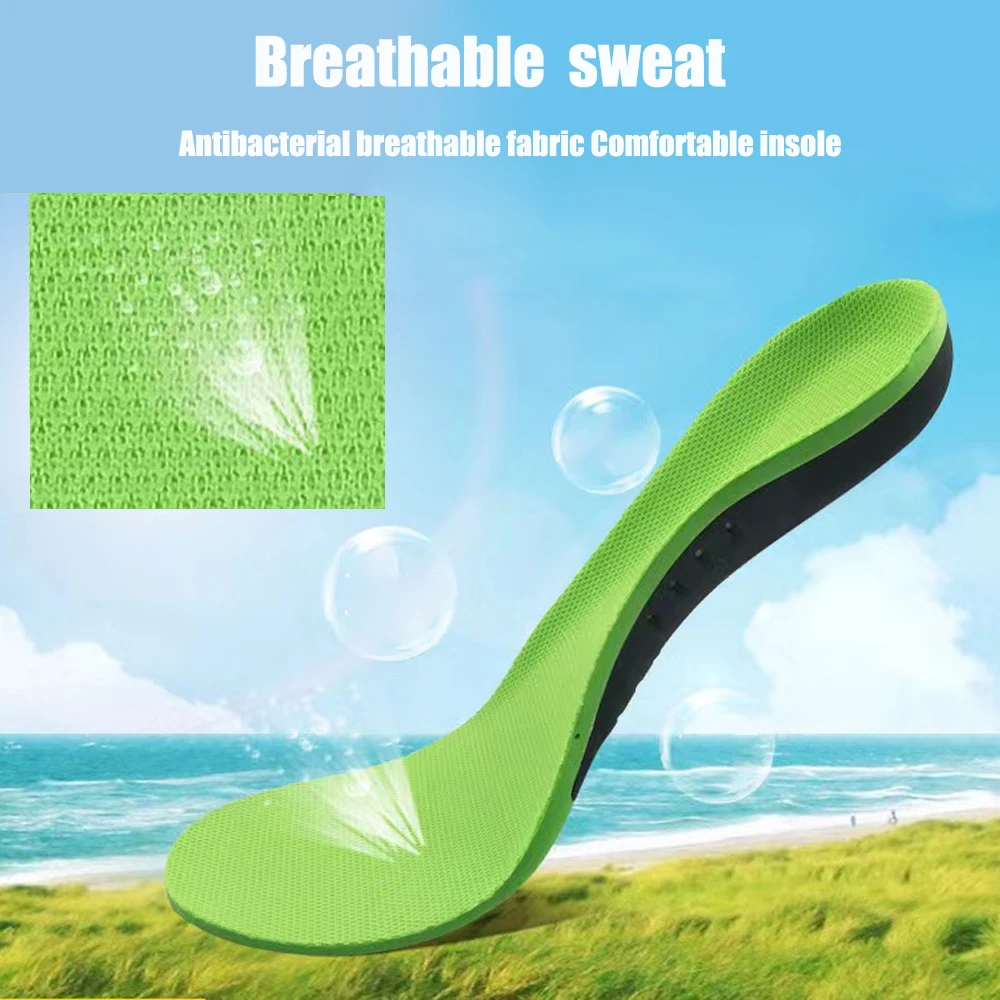 Premium Silicone Gel Insoles for Shoe Men Women Orthopedic Arch Support Sports Insoles for Flat Feet Plantar Fasciitis Shoe Sole