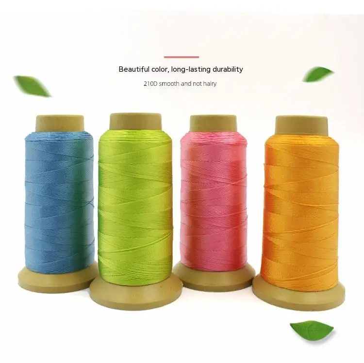 Heavy Duty Thread 1500 Yards 210D/3 All Purpose High Strength Polyester Sewing Thread for Weave Upholstery Jeans Beading Purse