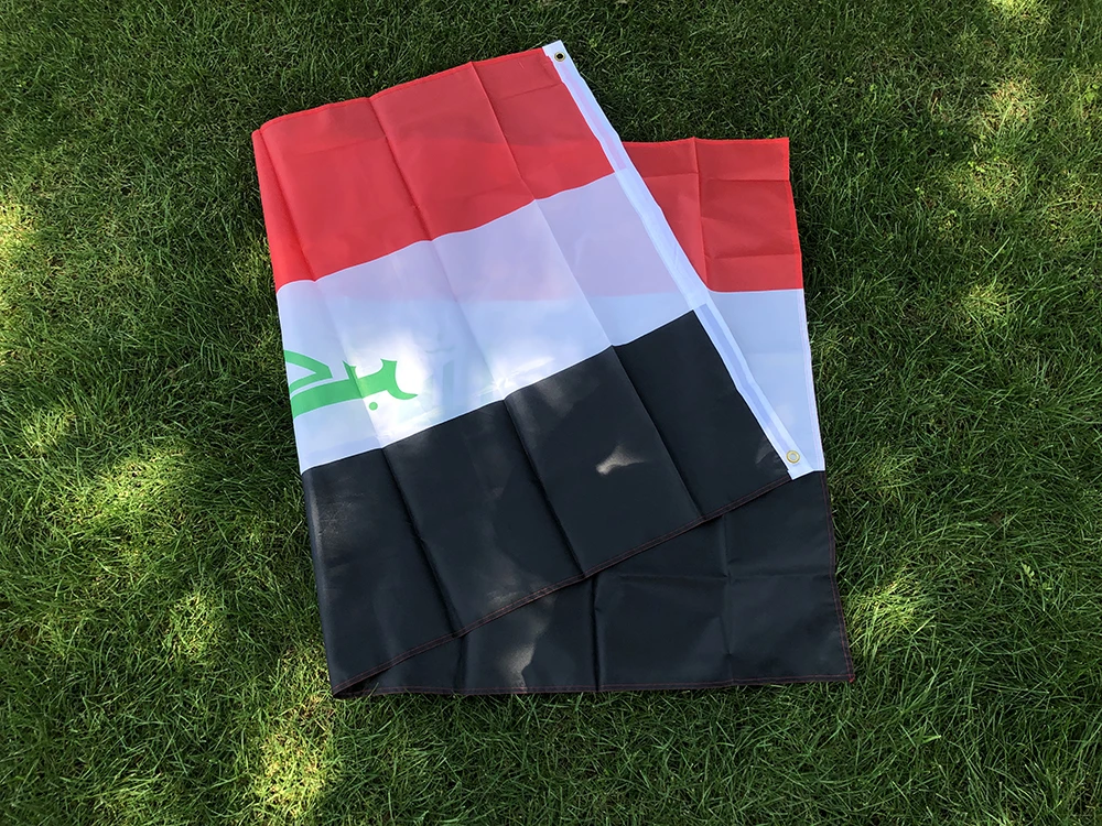 SKY Flag Free Shipping Iraq Flag Nation 90x150cm 3ft X 5ft Polyester Banner Custom Flag All Over the World Worldwide
