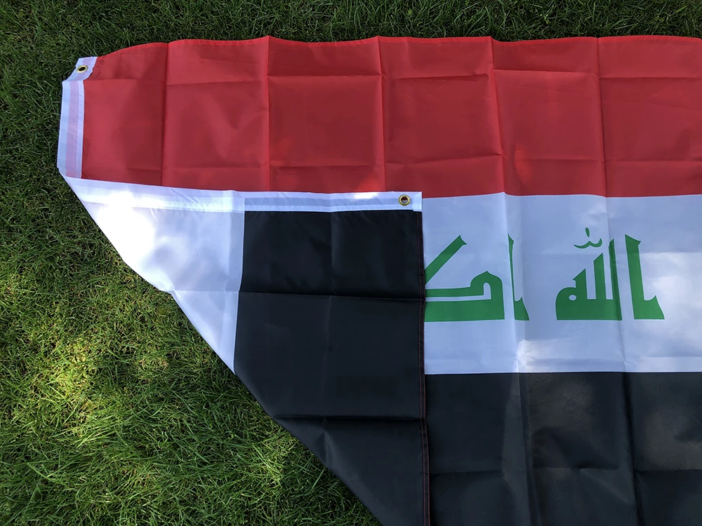 SKY Flag Free Shipping Iraq Flag Nation 90x150cm 3ft X 5ft Polyester Banner Custom Flag All Over the World Worldwide