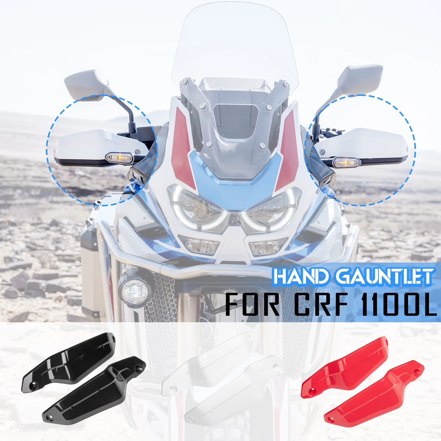 Handguard Hand Guard Screen Shield Cover For Honda Africa Twin Adventure Sports 2020 2021 2022 2023 2024 X-ADV 750 2021