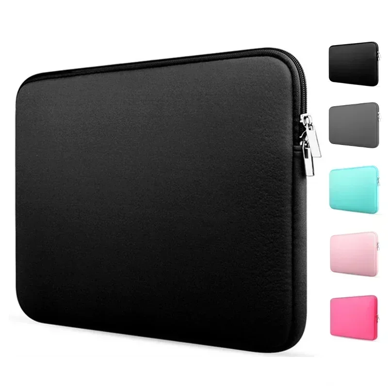 High Quality Laptop Bag Soft Cover 12 13 14 15 17 Inch for Macbook Huawei Xiaomi Hp Dell Lenovo Notebook Accessories