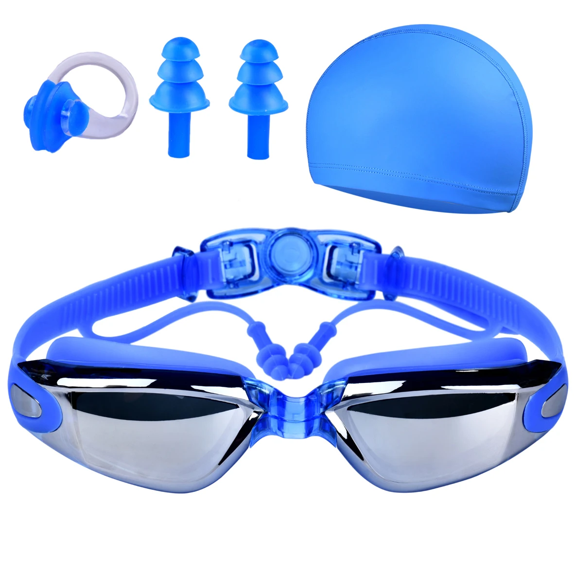 High-Definition Waterproof and Anti-Fog Swimming Goggles for Men and Women