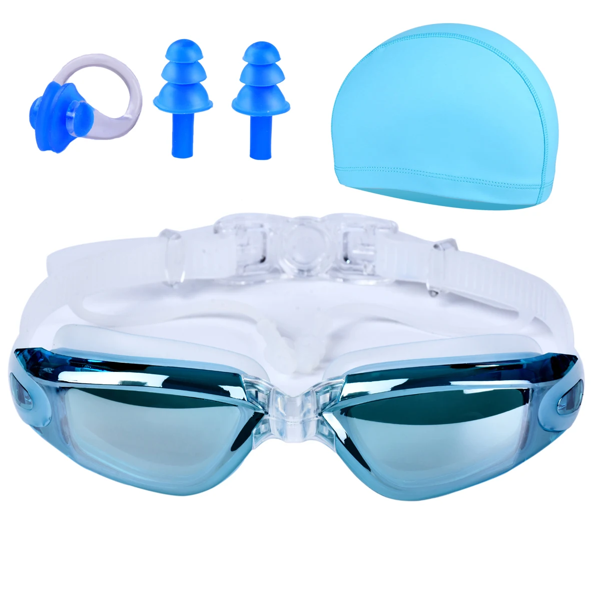 High-Definition Waterproof and Anti-Fog Swimming Goggles for Men and Women