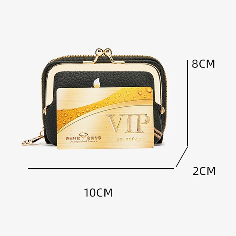 Women's PU Leather Short Wallet - Floral Pattern Large Capacity Purse with Money Hasp, Fashion Card Holder Coin Purse
