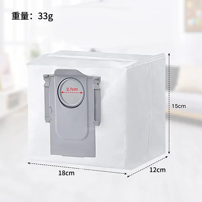 Roborock S8 Pro Ultra Roborock S7 Maxv Ultra Roborock Q7 Max+ Roborock Q8 Max Puls Ultra Robot Vacuum Dust Bags Accessories