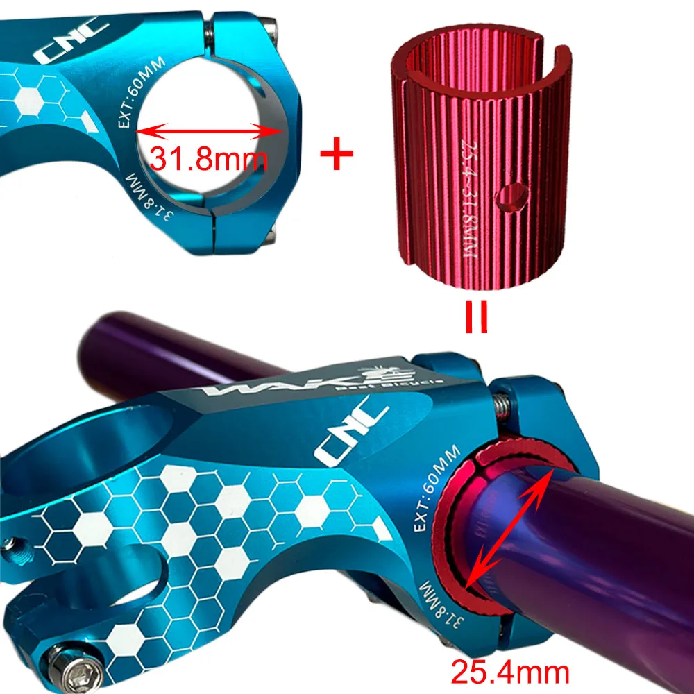Bicycle Handlebar Shim Aperture Adjust Adapter Washer Bike Fork Stem Spacers Reducer 25.4-28.6MM/28.6-31.8/25.4-31.8MM/31.8-35MM