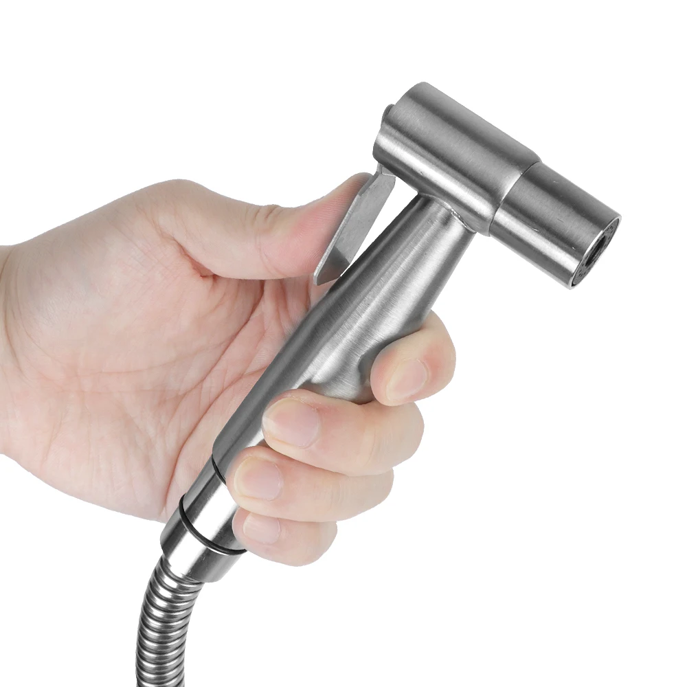 Handheld Hand Bidet faucet For Bathroom hand sprayer shower head Bidet sprayer set For toilet Stainless Steel self cleaning