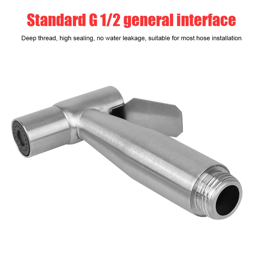 Handheld Hand Bidet faucet For Bathroom hand sprayer shower head Bidet sprayer set For toilet Stainless Steel self cleaning